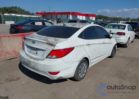 2016 Hyundai Accent Se from USA, damaged, VIN KMHCT4AE7GU105798
